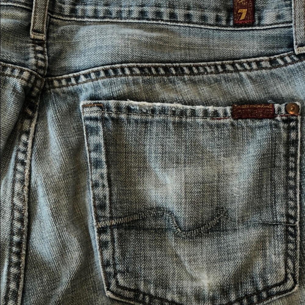 Men’s 7 for all mankind bootcut blue jean